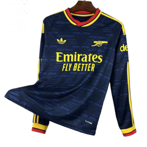 Arsenal 2026-27 Away Long Sleeve Football Jersey Fan Version