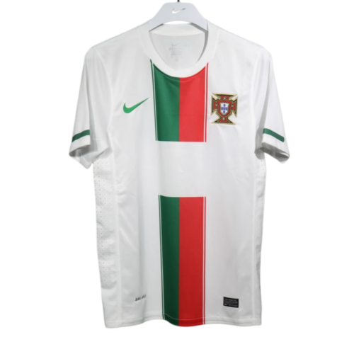 2010 Portugal Retro Away Soccer Jersey Fan Version