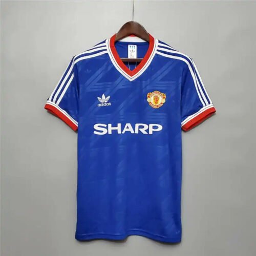 Manchester United Retro Away Football Jersey Shirt 1986/88