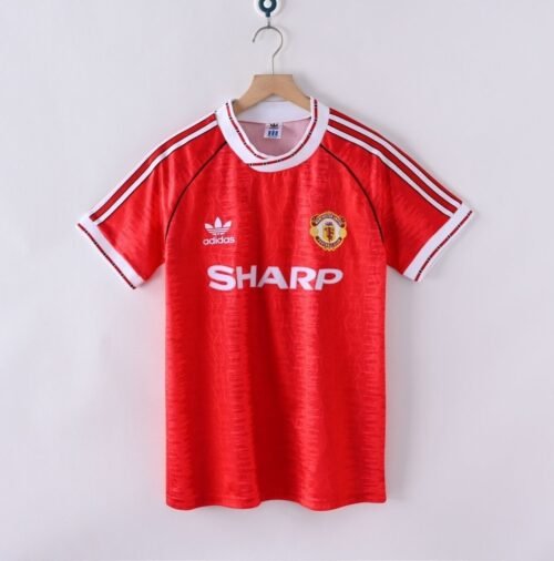 Manchester United Retro Home Football Jersey Shirt 1990/92