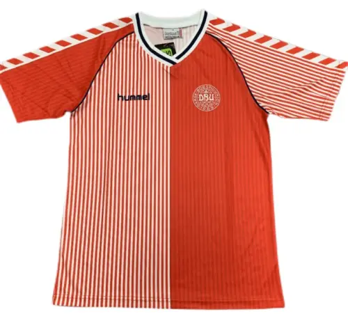 Denmark 1986 Retro Jersey Home